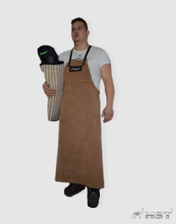 Kožená zástěra pro figuranta